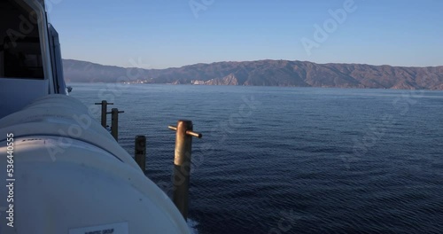 Sailing Into Catalina Island Morning photo