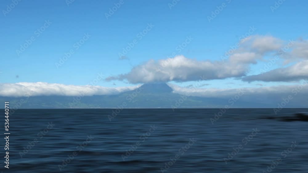 Pico Mountain as seen from Sao Jorge Island, Azores Islands, Time Lapse
Pico Mountain as seen from Sao Jorge Island, Azores Islands, Time Lapse
