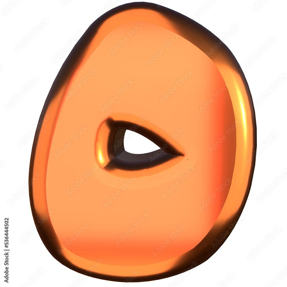 3D Render of arabic copper metal numerals 3D Render of arabic copper metal numerals