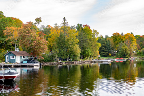 lake view near AAlgonquin National Park during Fall of 2022