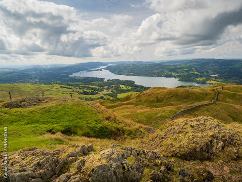 Windermere View from Wansfell Pike