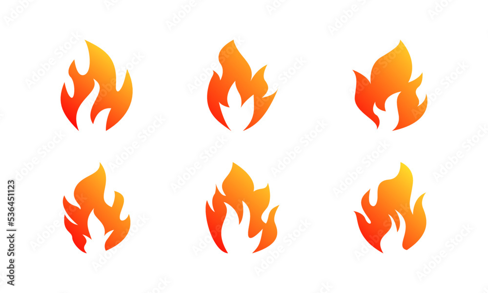 fire flames set fire flames set