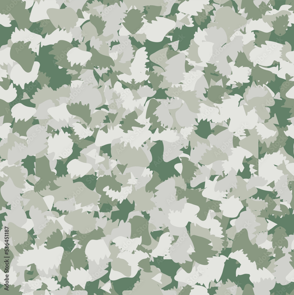 Fototapeta premium Seamless fractal pattern in vector format for printed fabrics or any other purposes. Every object is grouped base on color so the pattern is editable, tileable and easy to use.