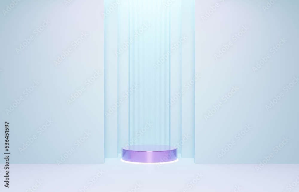 Podium for advertising in 3D format. Background image for presentation. Podium for advertising in 3D format. Background image for presentation.
