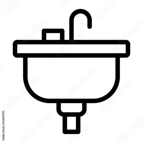 sink line icon