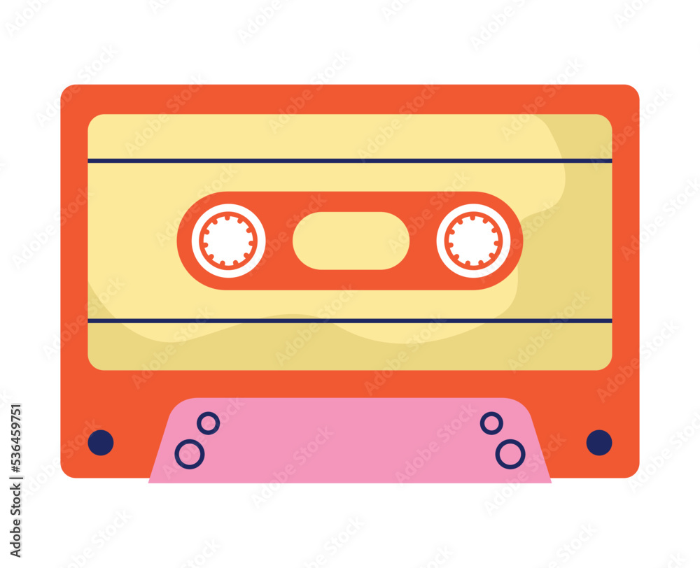 red cassette design red cassette design