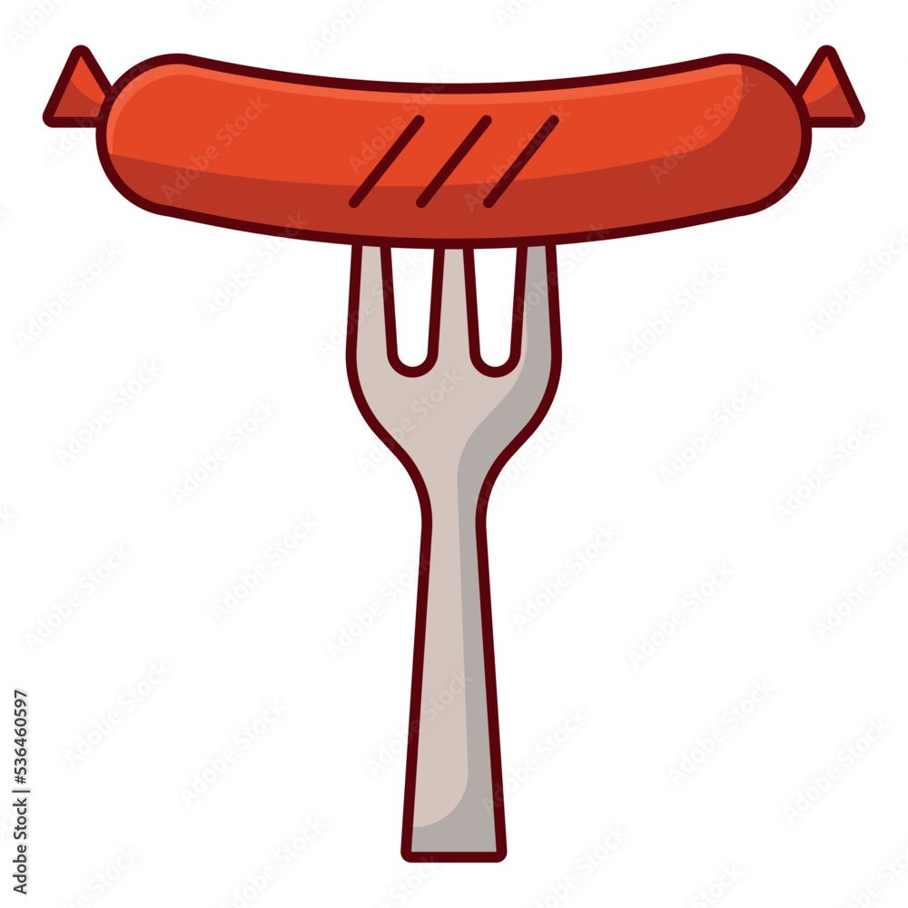 sausage icon design sausage icon design