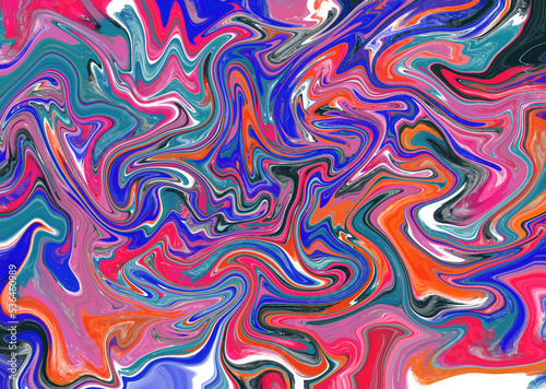 abstract colorful pattern with lines.
