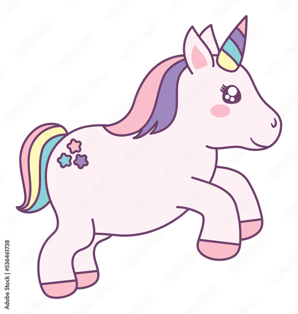 adorable unicorn design