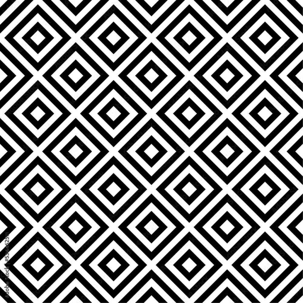Vector seamless with geometric rhombus pattern 