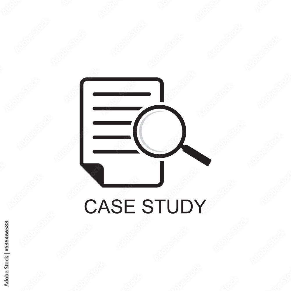 case study icon , magnifier icon case study icon , magnifier icon