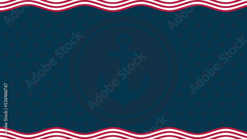 America Flag Background with copy space area. Suitable to use on American Marine Corps Birthday