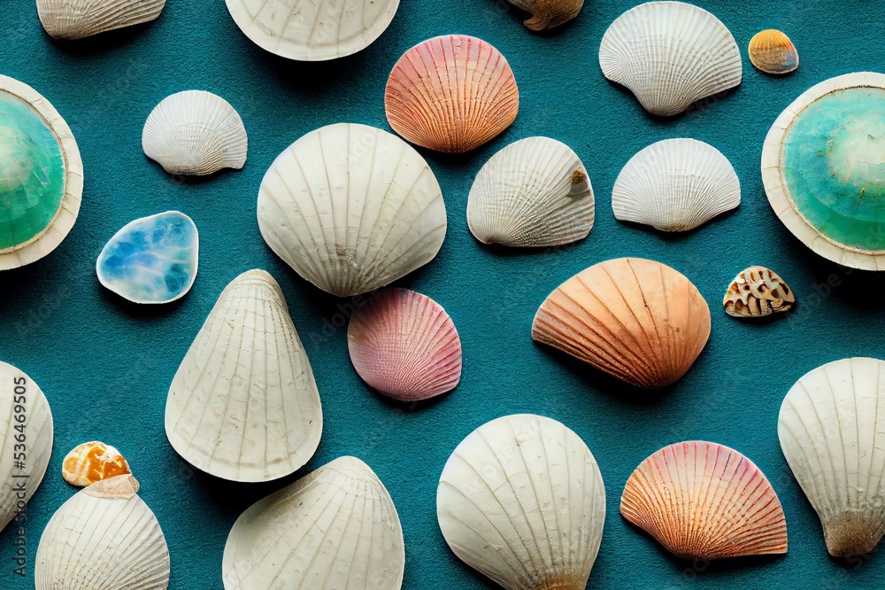 Sea Shells and Sand Seamless Texture Pattern Tiled Repeatable ...