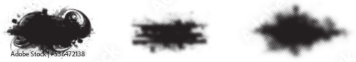 Glitch distorted geometric shape . Minimal art design . Noise destroyed square logo . Trendy defect error shapes . Glitched frame .Broken effect .Grunge textured . Distressed effect .vector 