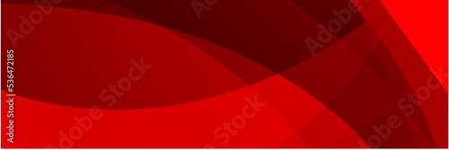 Modern red abstract web banner background creative design