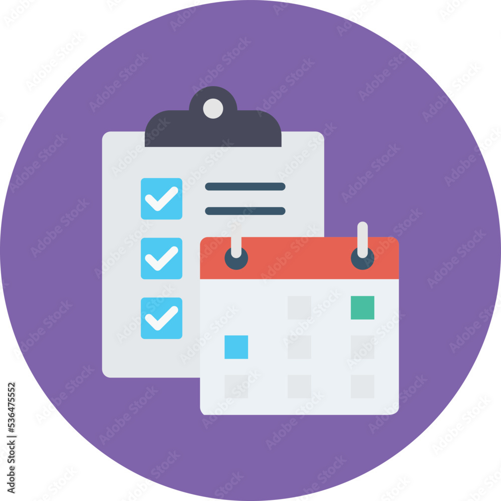 Work schedule Vector Icon which is suitable for commercial work and easily modify or edit it
Work schedule Vector Icon which is suitable for commercial work and easily modify or edit it