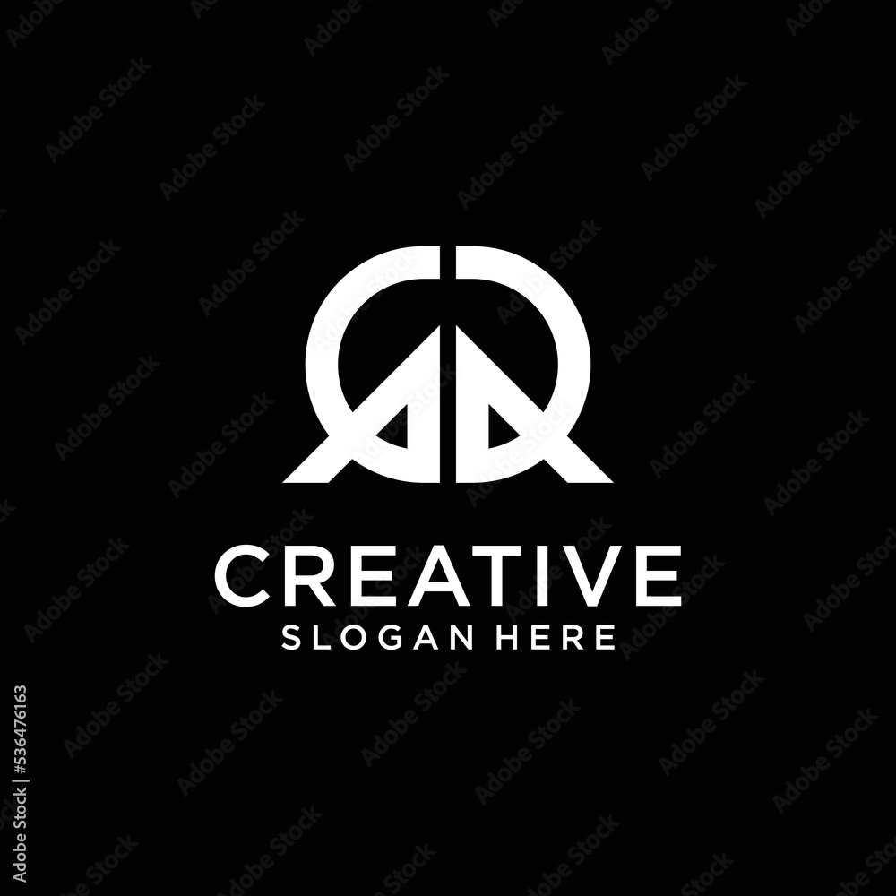 Abstract letter R Logo Design Template Abstract letter R Logo Design Template