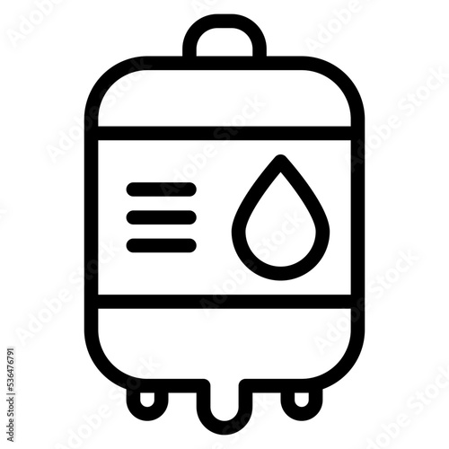 blood bag icon