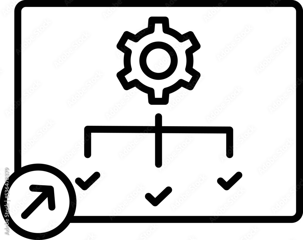 System configuration Vector Icon which is suitable for commercial work and easily modify or edit it
