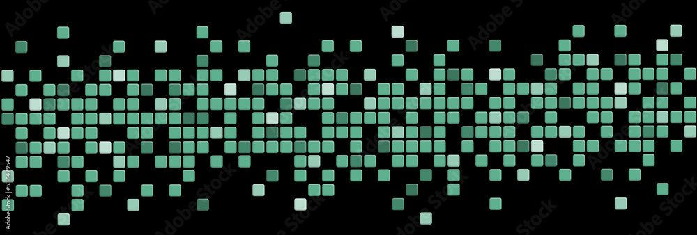 Fototapeta premium abstract green background with dots