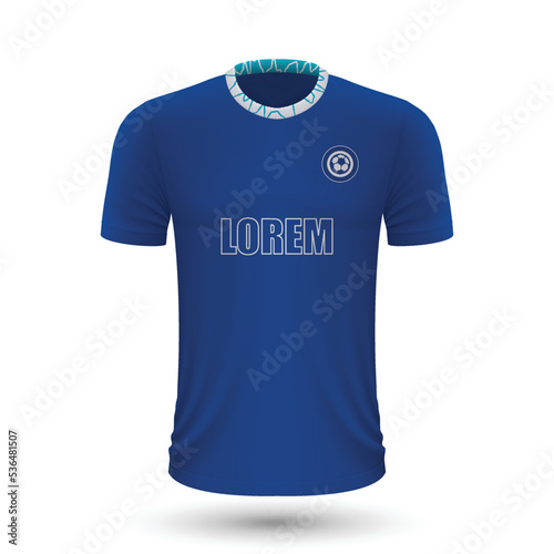Realistic soccer shirt Chelsea