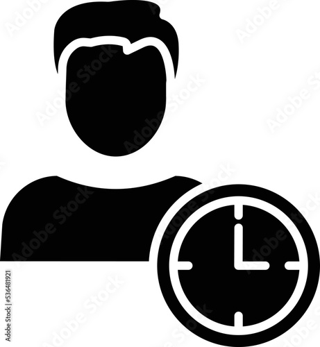 Time management Vector Icon
