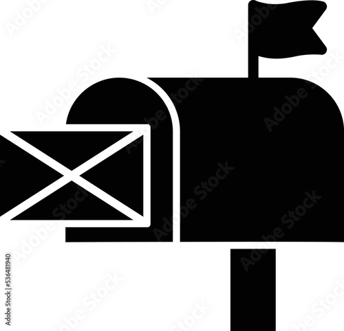 MailBox Vector Icon

