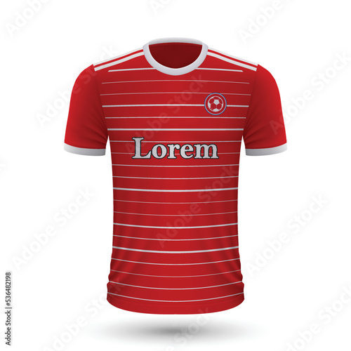 Realistic soccer shirt Bayern