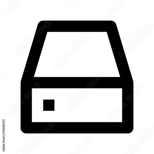 Cd Player Flat Vector Icon