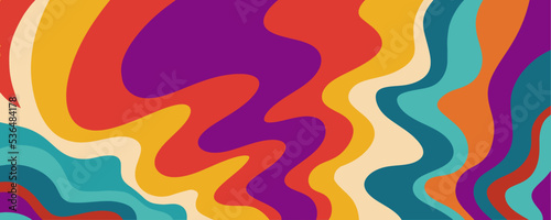 Abstract trendy liquid background design. Retro 80s and fluid pattern for copy space frame design and wallpaper