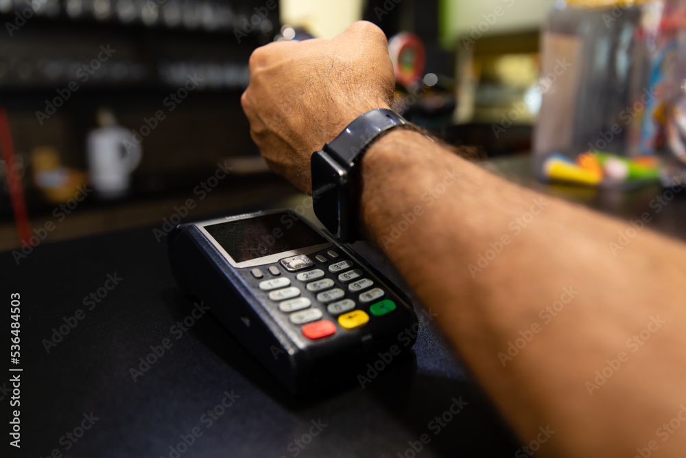 Payment by watch.