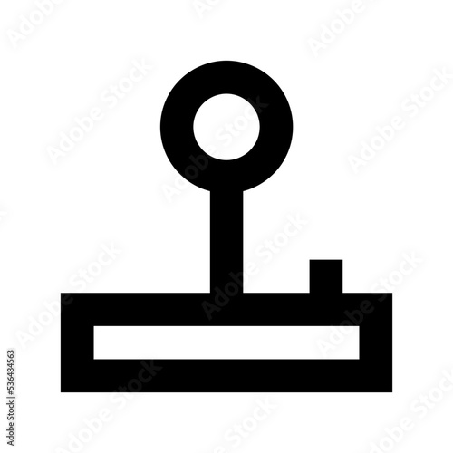 Joystick Flat Vector Icon