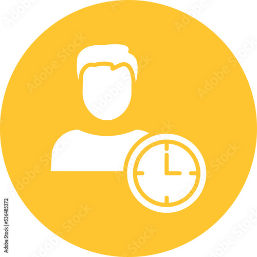 Time management Vector Icon

