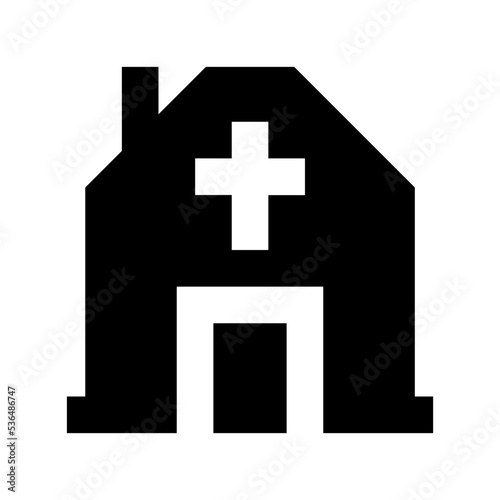 Church Flat Vector Icon