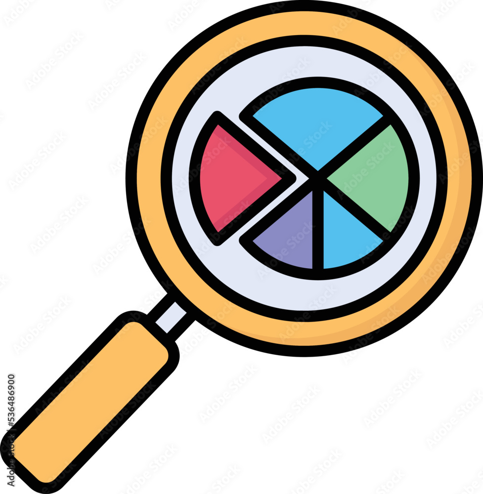 Show pie chart Vector Icon
Show pie chart Vector Icon