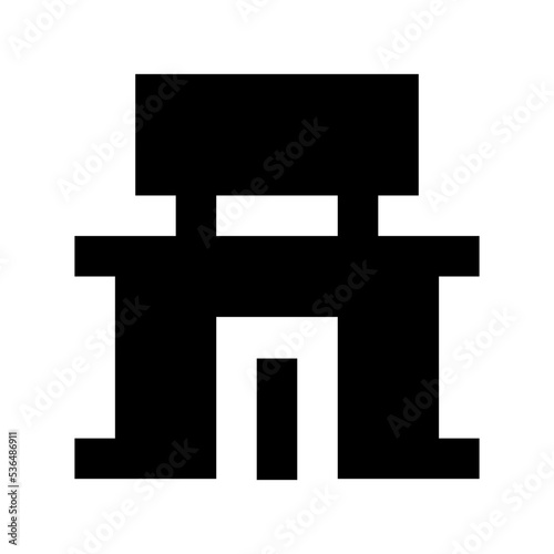 Market Flat Vector Icon