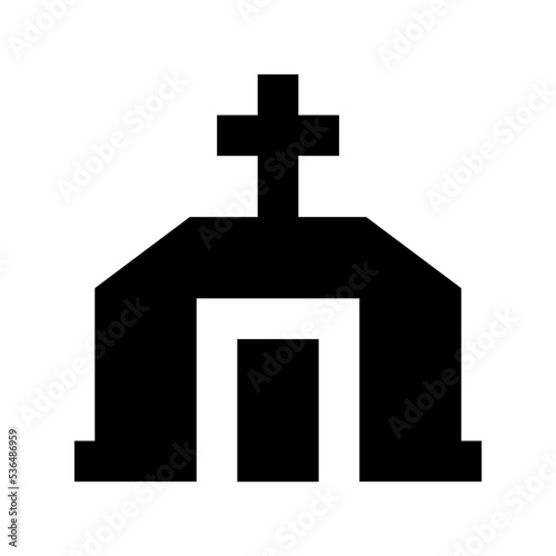 Church Flat Vector Icon
