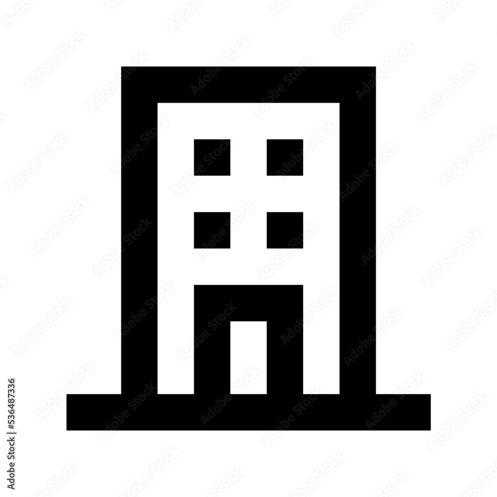 Apartments Flat Vector Icon Apartments Flat Vector Icon