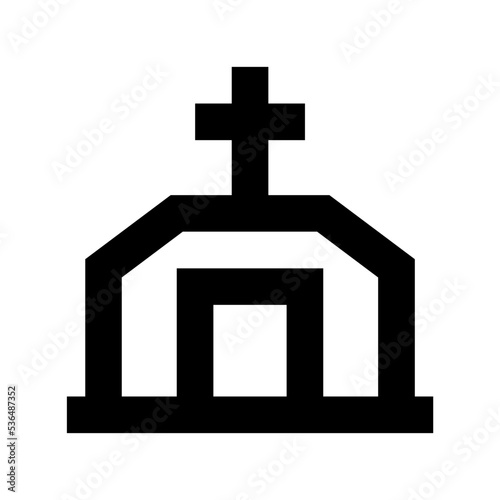 Church Flat Vector Icon