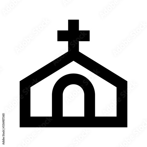 Church Flat Vector Icon
