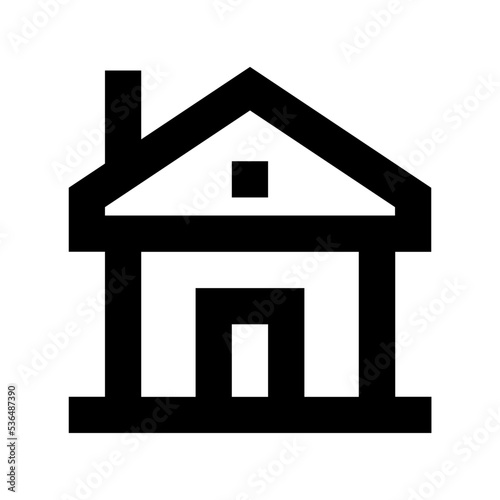 Shack Flat Vector Icon