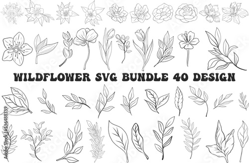  wildflower svg,flower border,floral arrangement