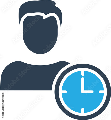 Time management Vector Icon

