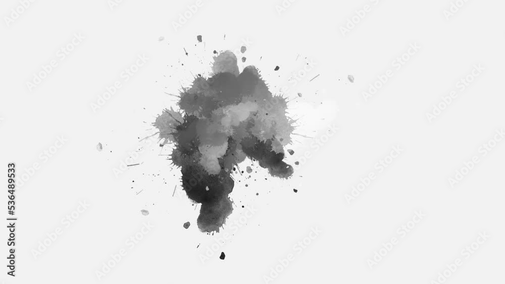 ink motion effect liquid. Ink splatters reavel transition animation. Ink brush stroke transition. Ink splash. Abstract inkblot, splat, fluid art, overlay, alpha matte composition. ink motion effect liquid. Ink splatters reavel transition animation. Ink brush stroke transition. Ink splash. Abstract inkblot, splat, fluid art, overlay, alpha matte composition.