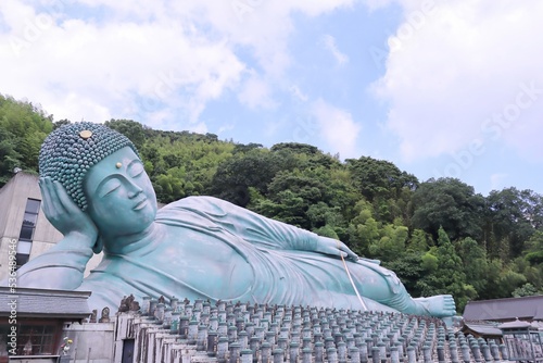 福岡県　南蔵院　釈迦涅槃像　涅槃像 photo