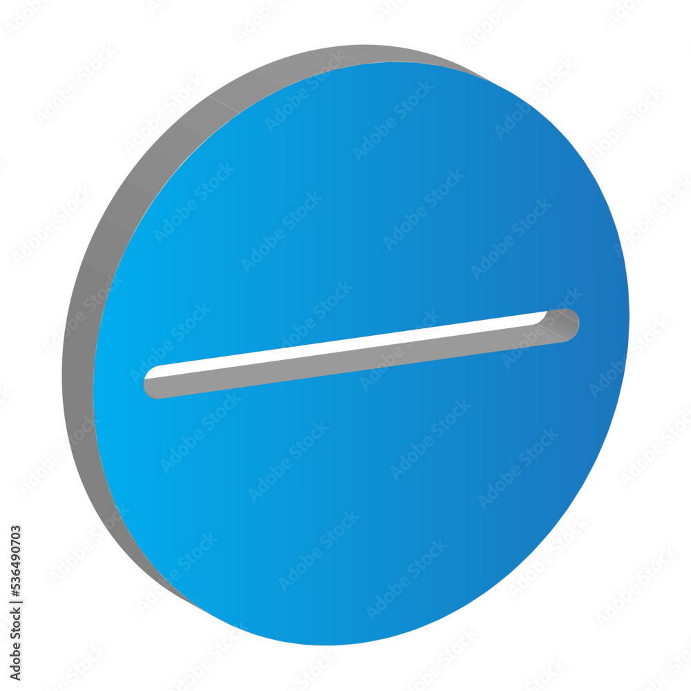 it's an icon in 3d style in light blue and dark blue gradient it's an icon in 3d style in light blue and dark blue gradient