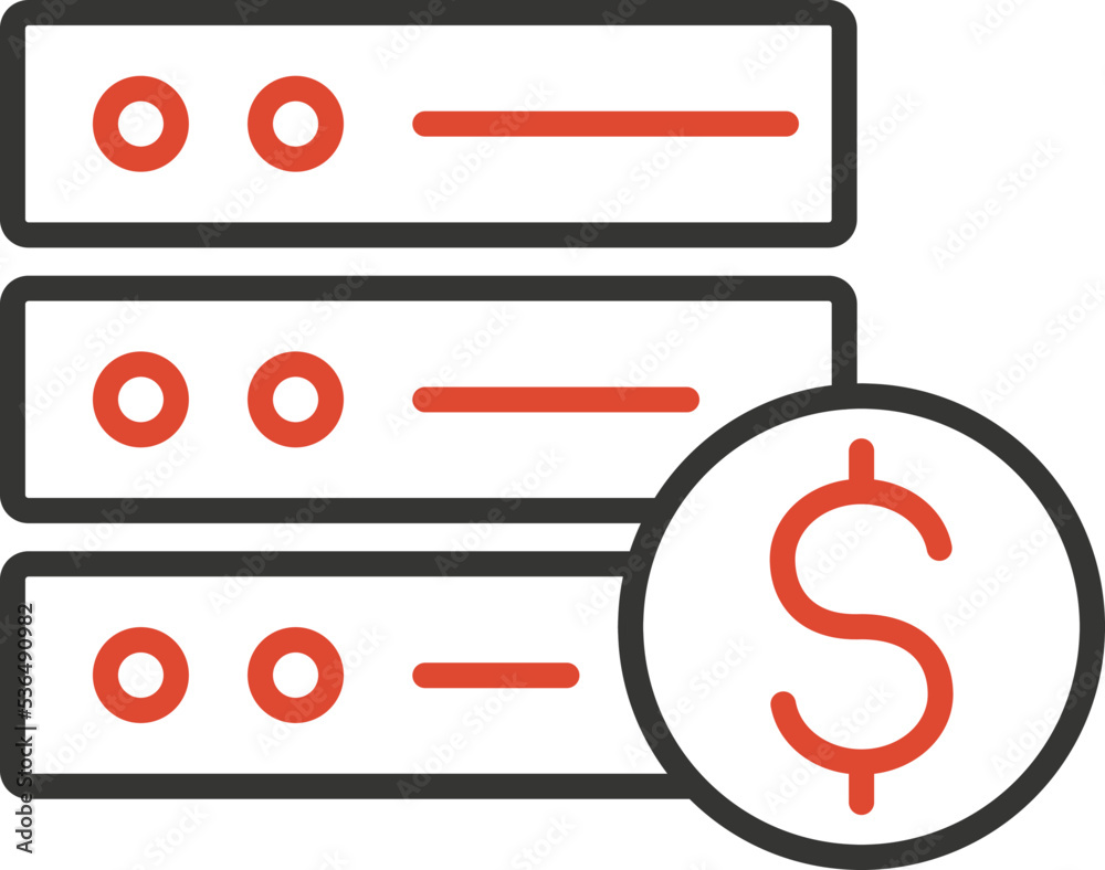 Dollar Server Vector Icon
Dollar Server Vector Icon