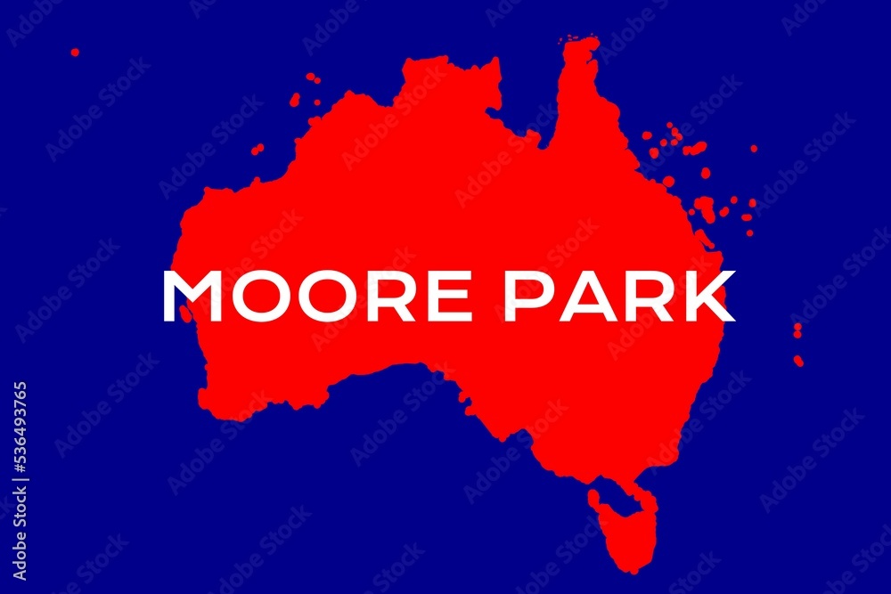 Moore Park Name der australischen Stadt Moore Park im Bundesstaat