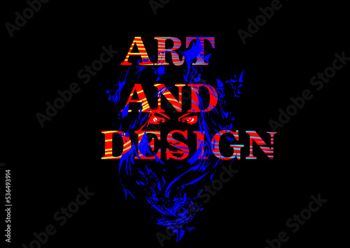 black girl art design photo