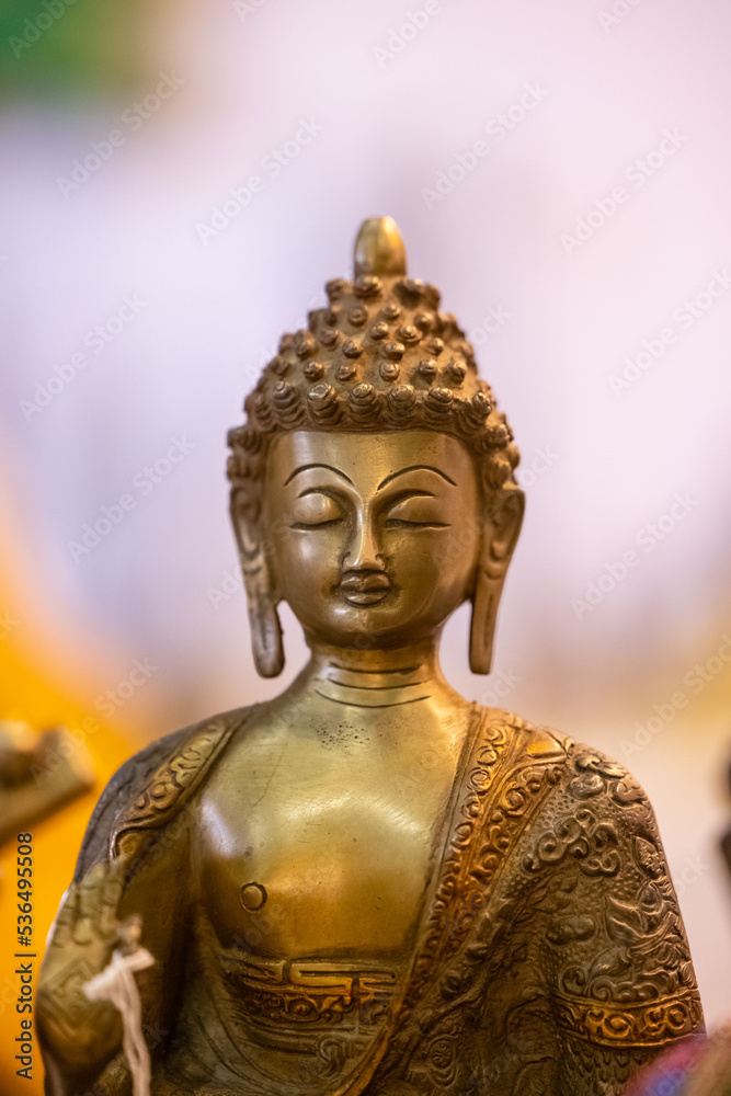 God buddha buddhishm arts buddhist lord. Selective focus on face.